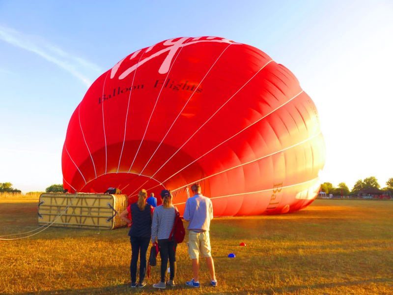 Inflating your Cambridge Morning Balloon